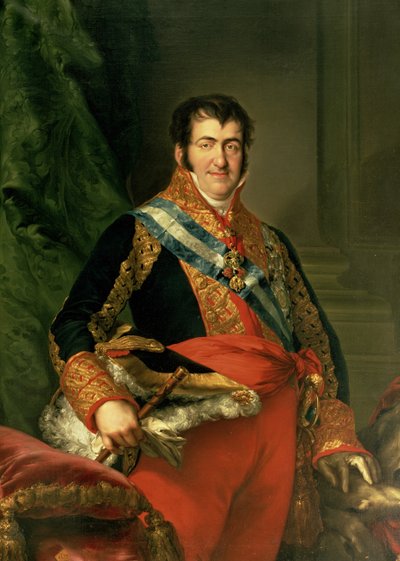 Ferdinand VII (1784-1833) 1808-11 - Luis Lopez Piquer